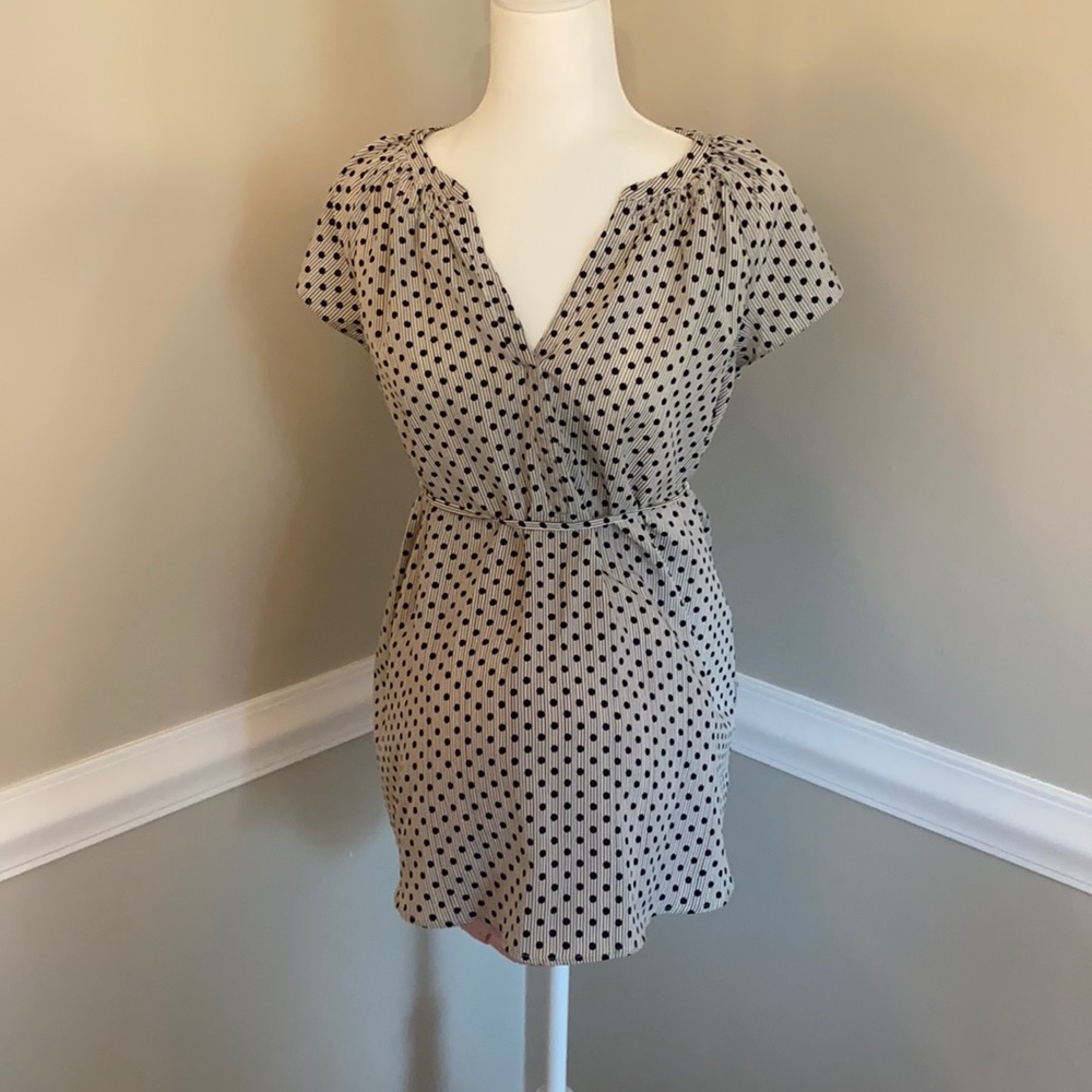 Black and white Maternity Blouse